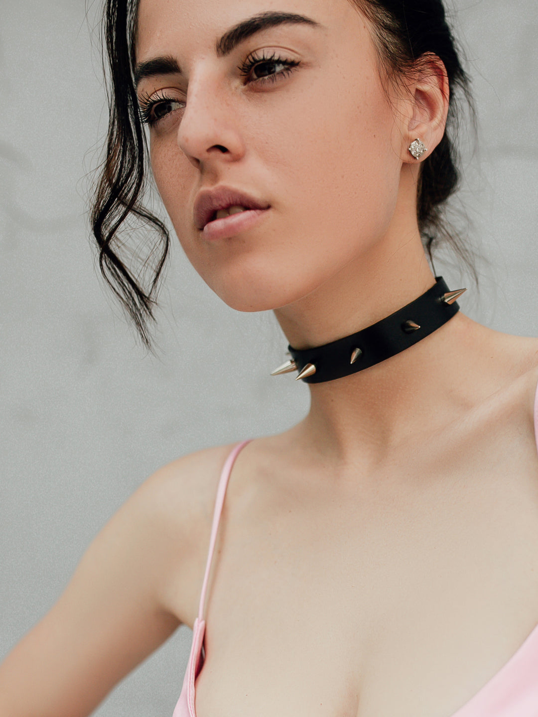 Spiked Choker 2 - Bleak&Sleek