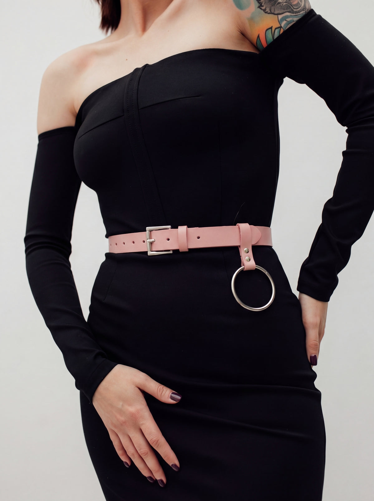 O-Ring Belt Pink