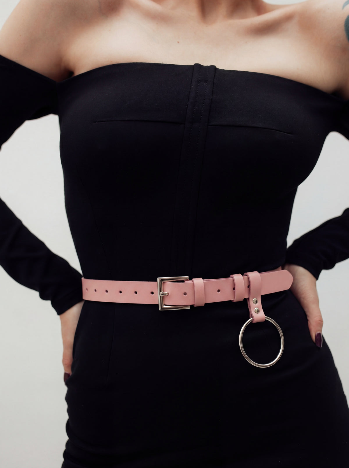 O-Ring Belt Pink
