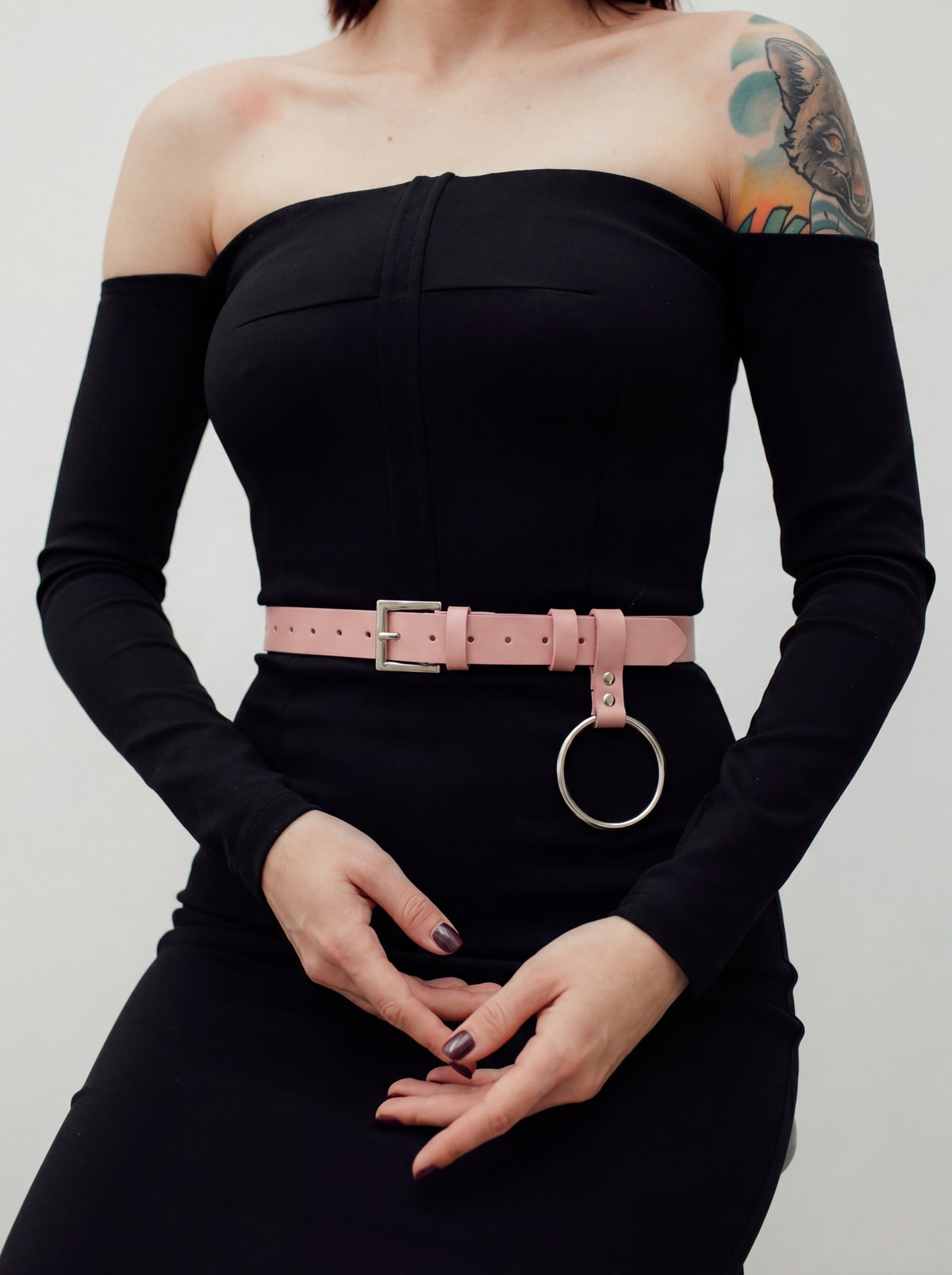 O-Ring Belt Pink