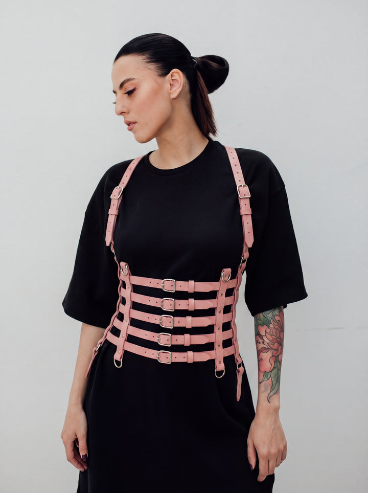 Fall in Love Harness Pink