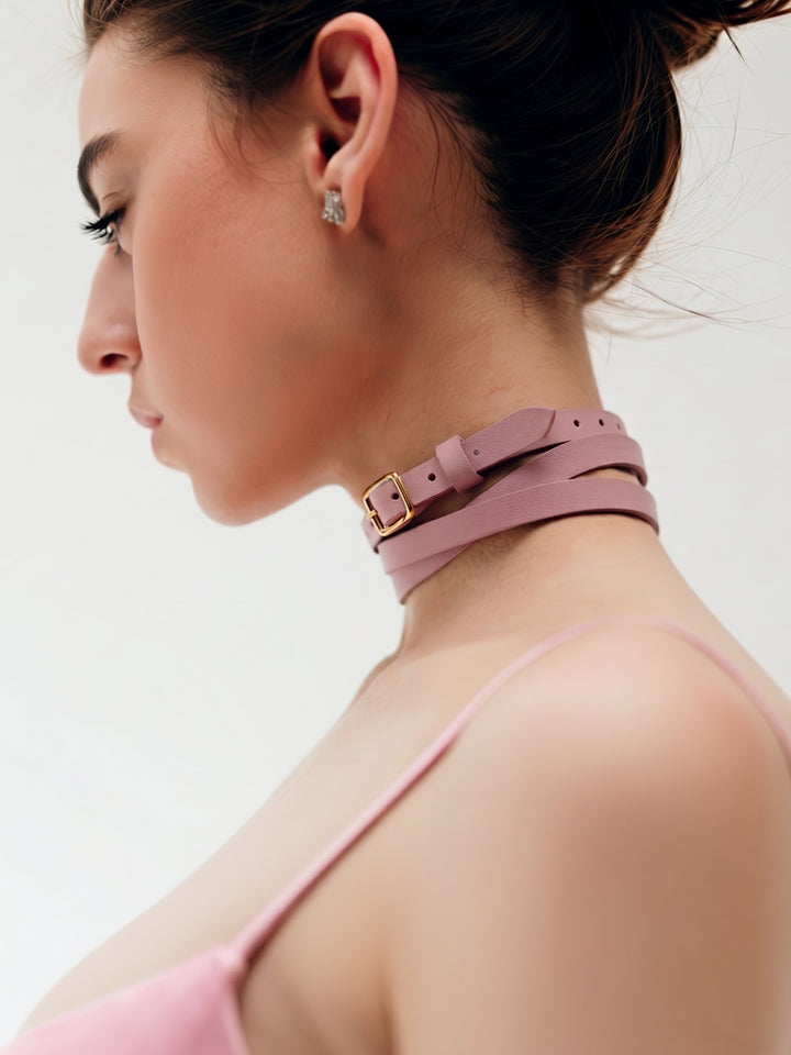 Endless Choker Pink