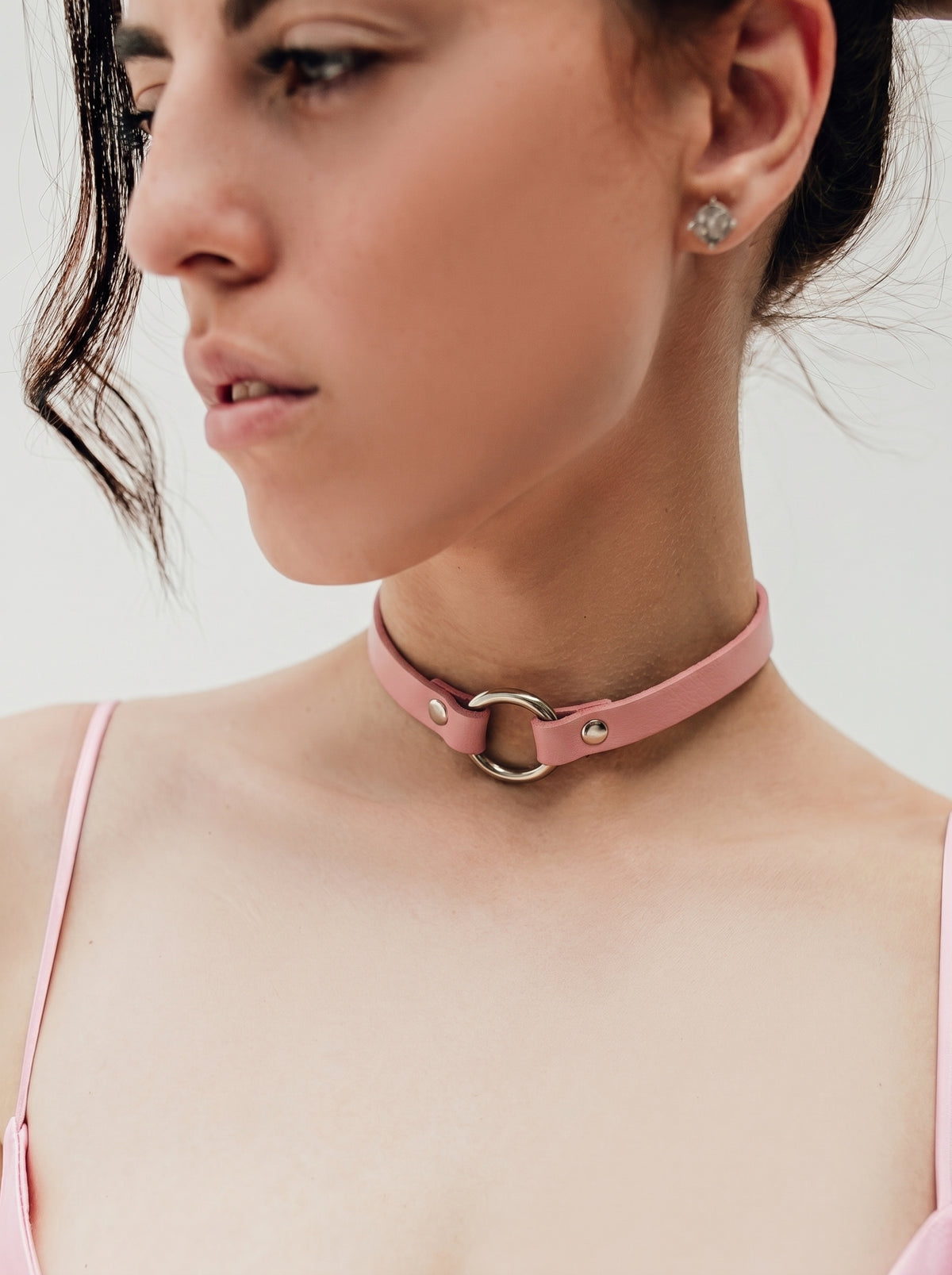 Peppermint Choker Pink