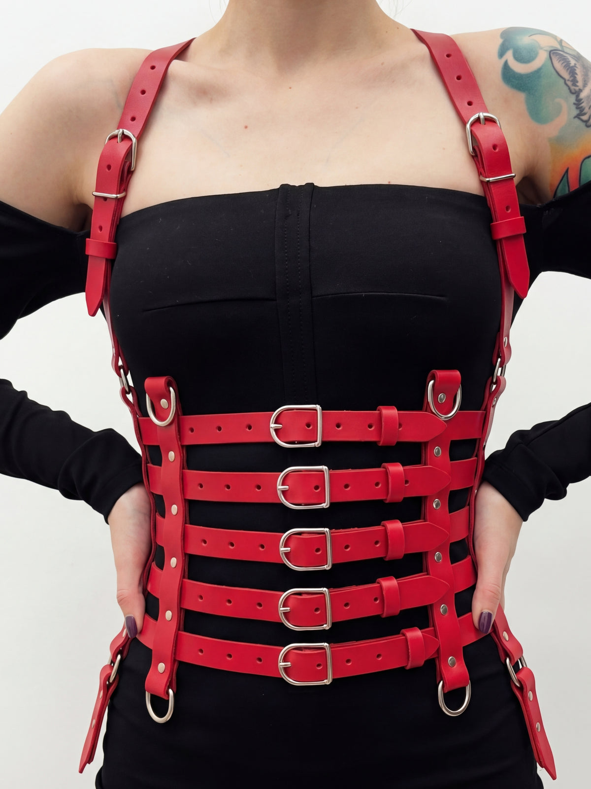 Fall in Love Harness Red