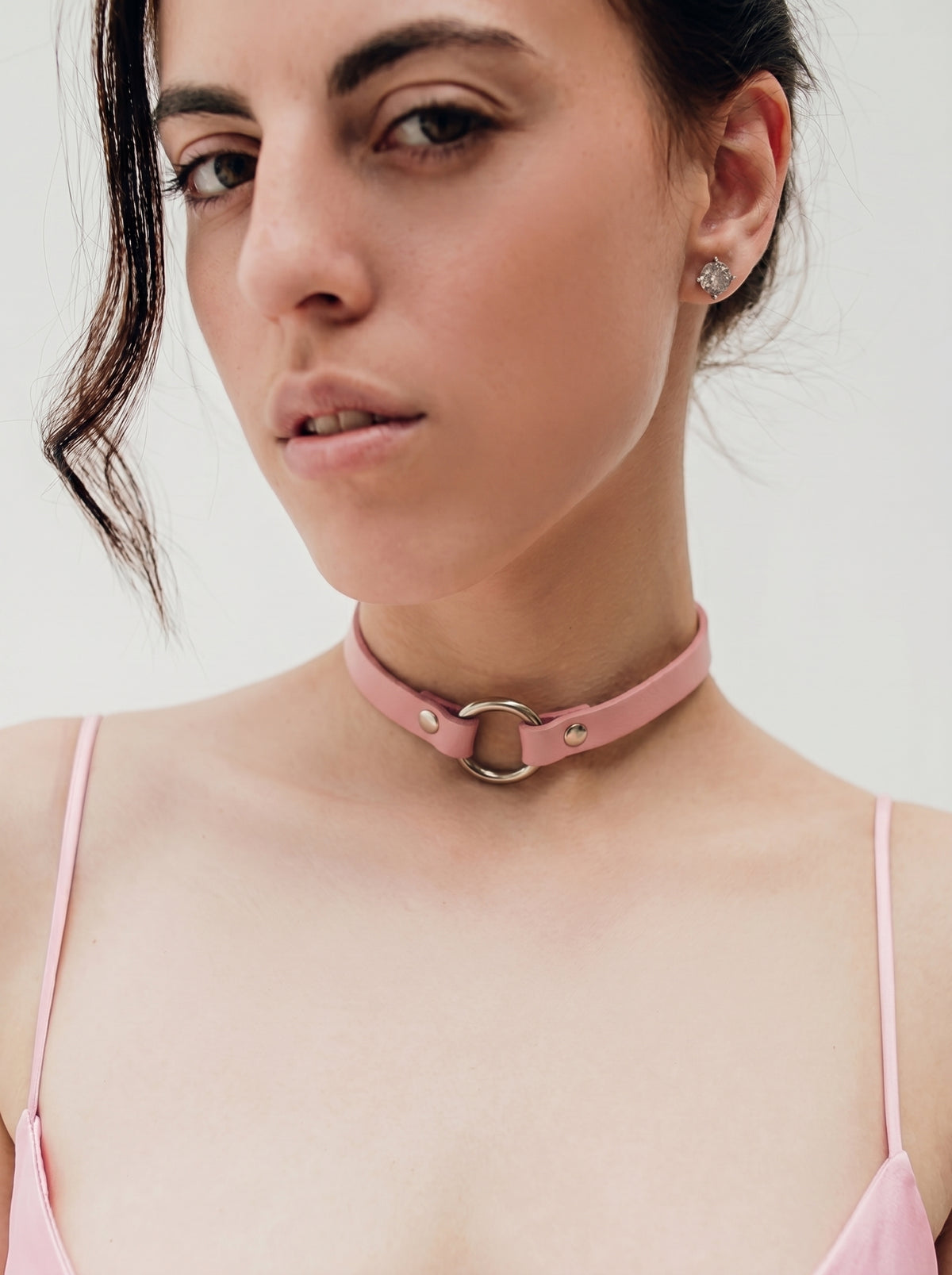 Peppermint Choker Pink
