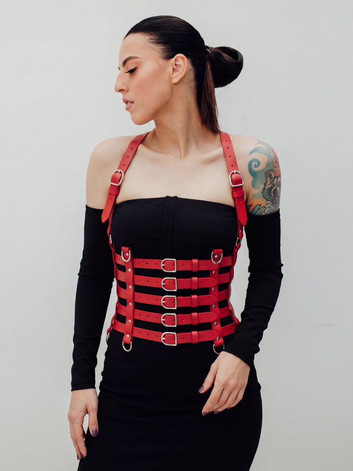 Fall in Love Harness Red