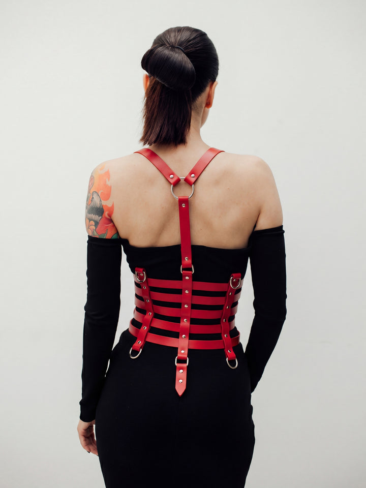 Fall in Love Harness Red