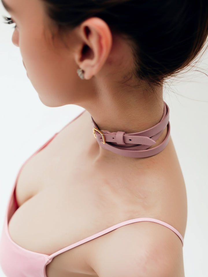 Endless Choker Pink