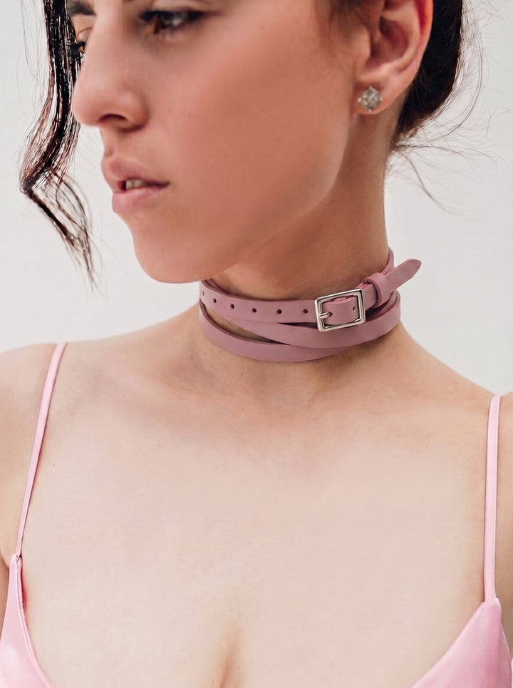 Endless Choker Pink