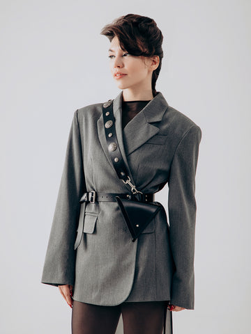 Saddle Harness - buy online, Leather body harness in Bleak&Sleek, USA