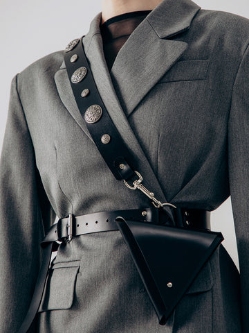 Saddle Harness - buy online, Leather body harness in Bleak&Sleek, USA