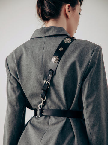 Saddle Harness - buy online, Leather body harness in Bleak&Sleek, USA