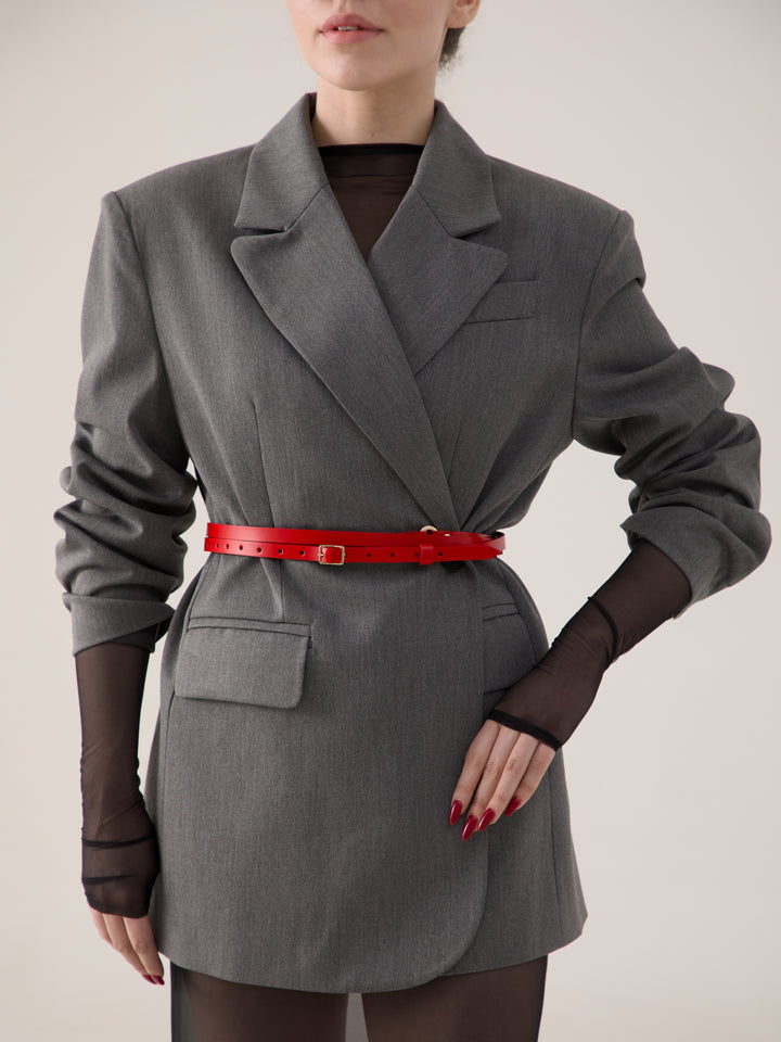 Endless Wrap Belt Red