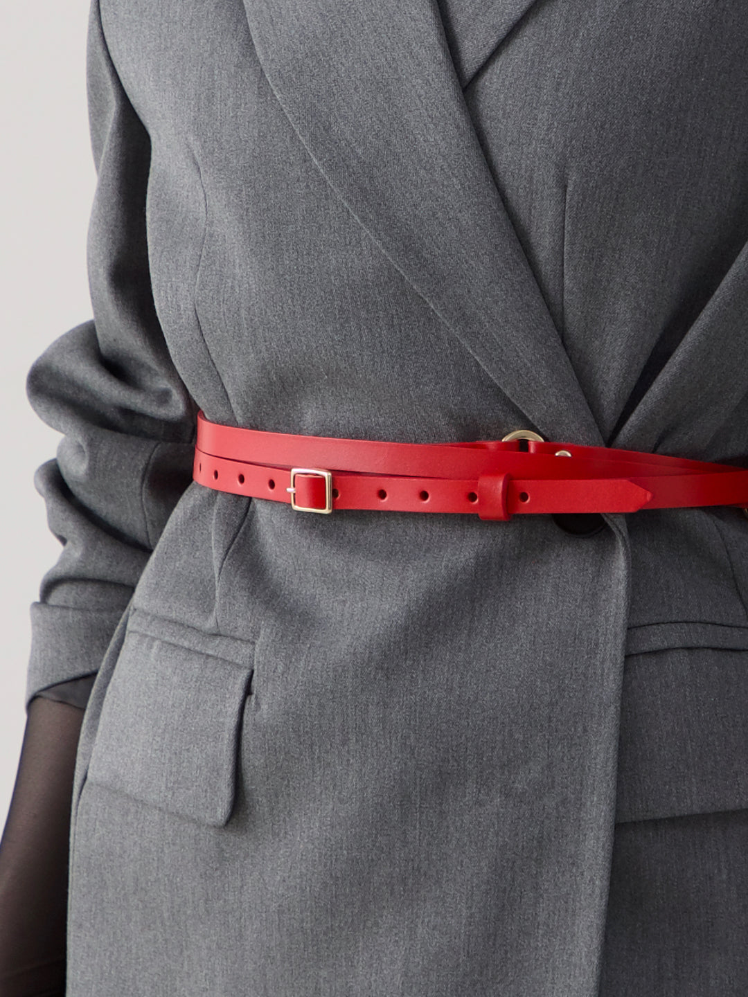 Endless Wrap Belt Red