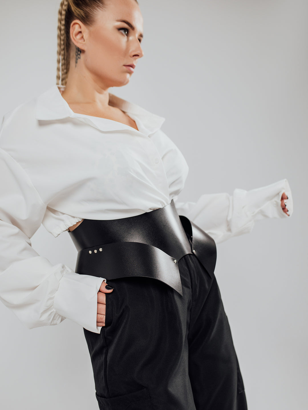 Wasp Corset Belt M - buy online, Leather corset belts in Bleak&Sleek, USA