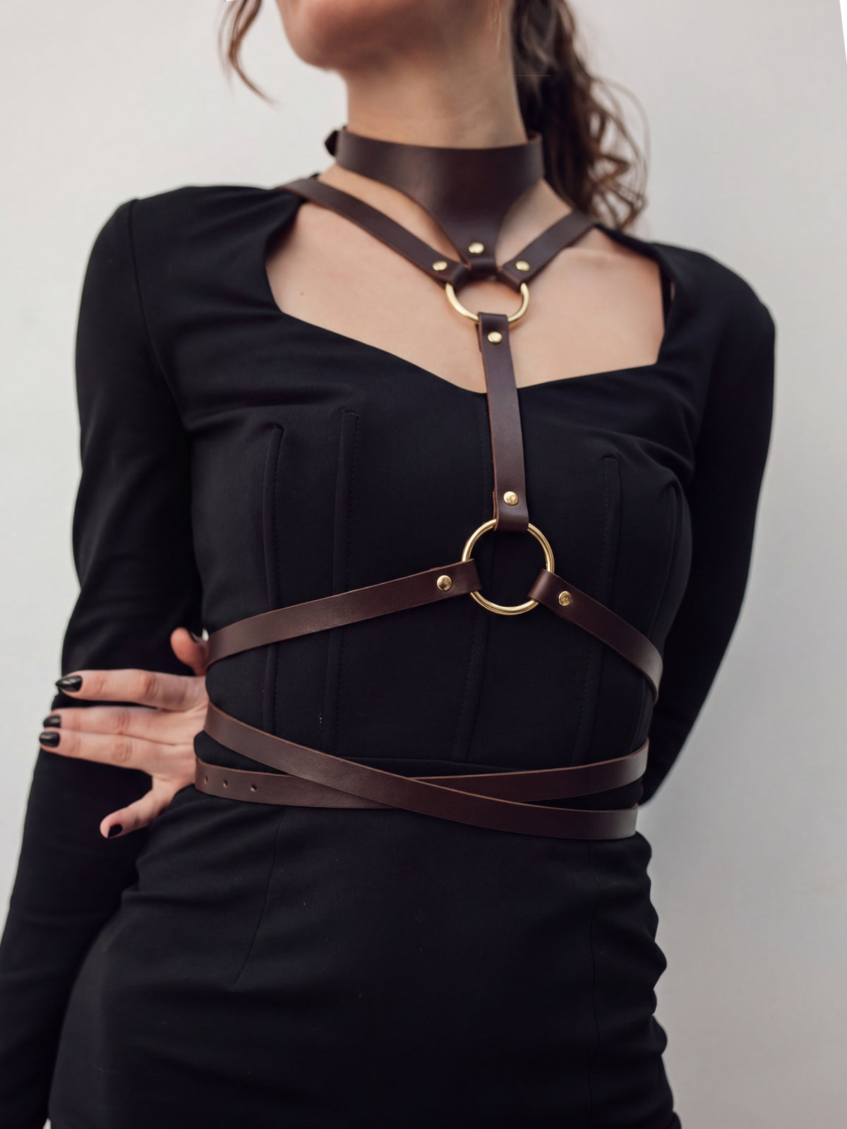Althea Harness Brown