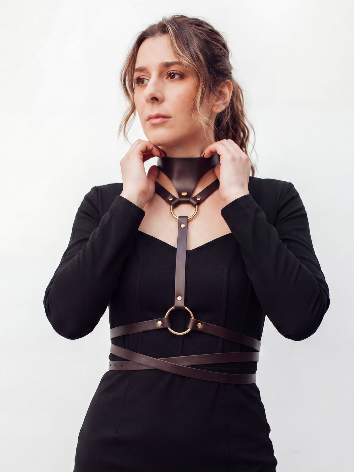 Althea Harness Brown