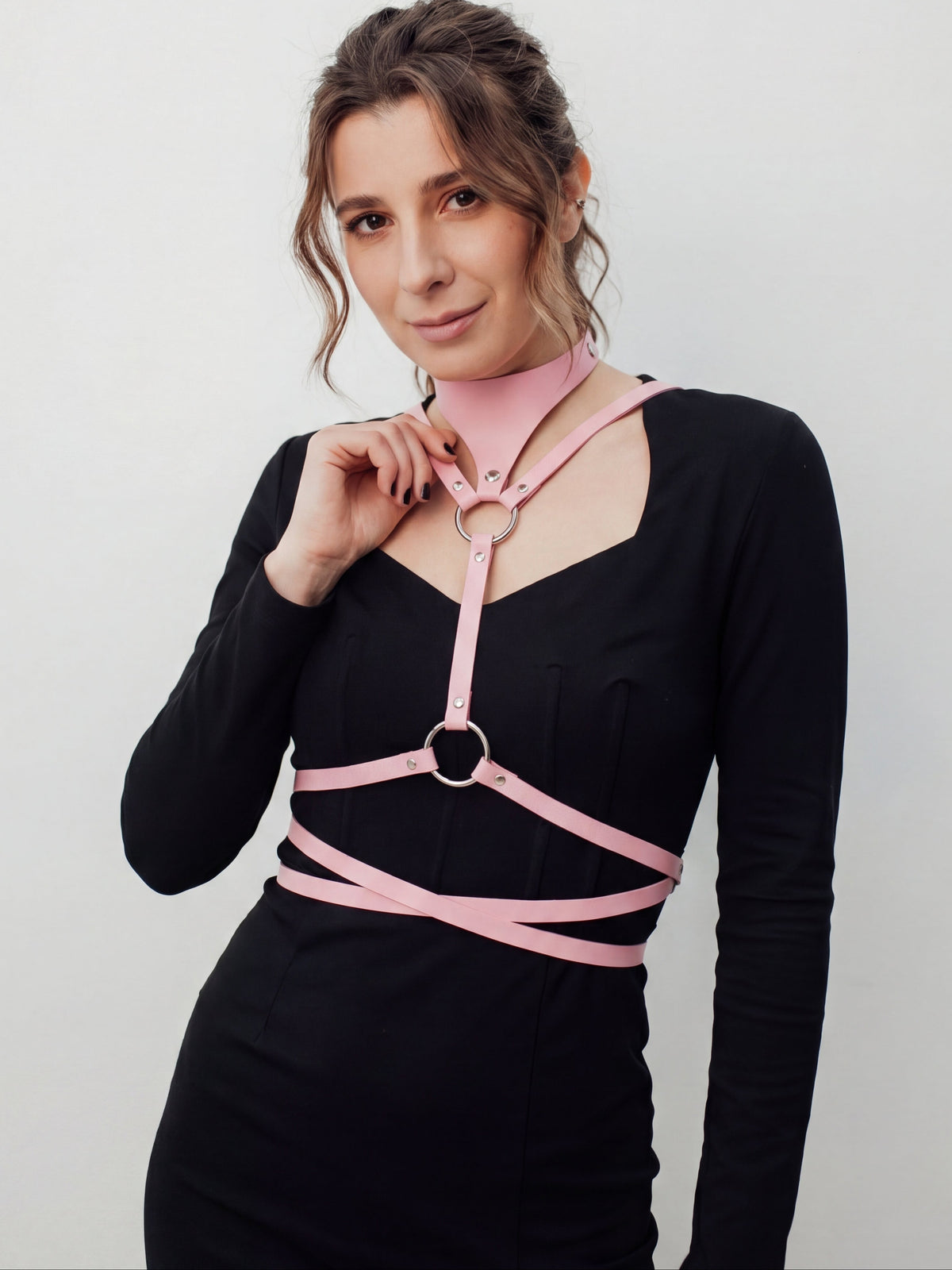 Althea Harness Pink