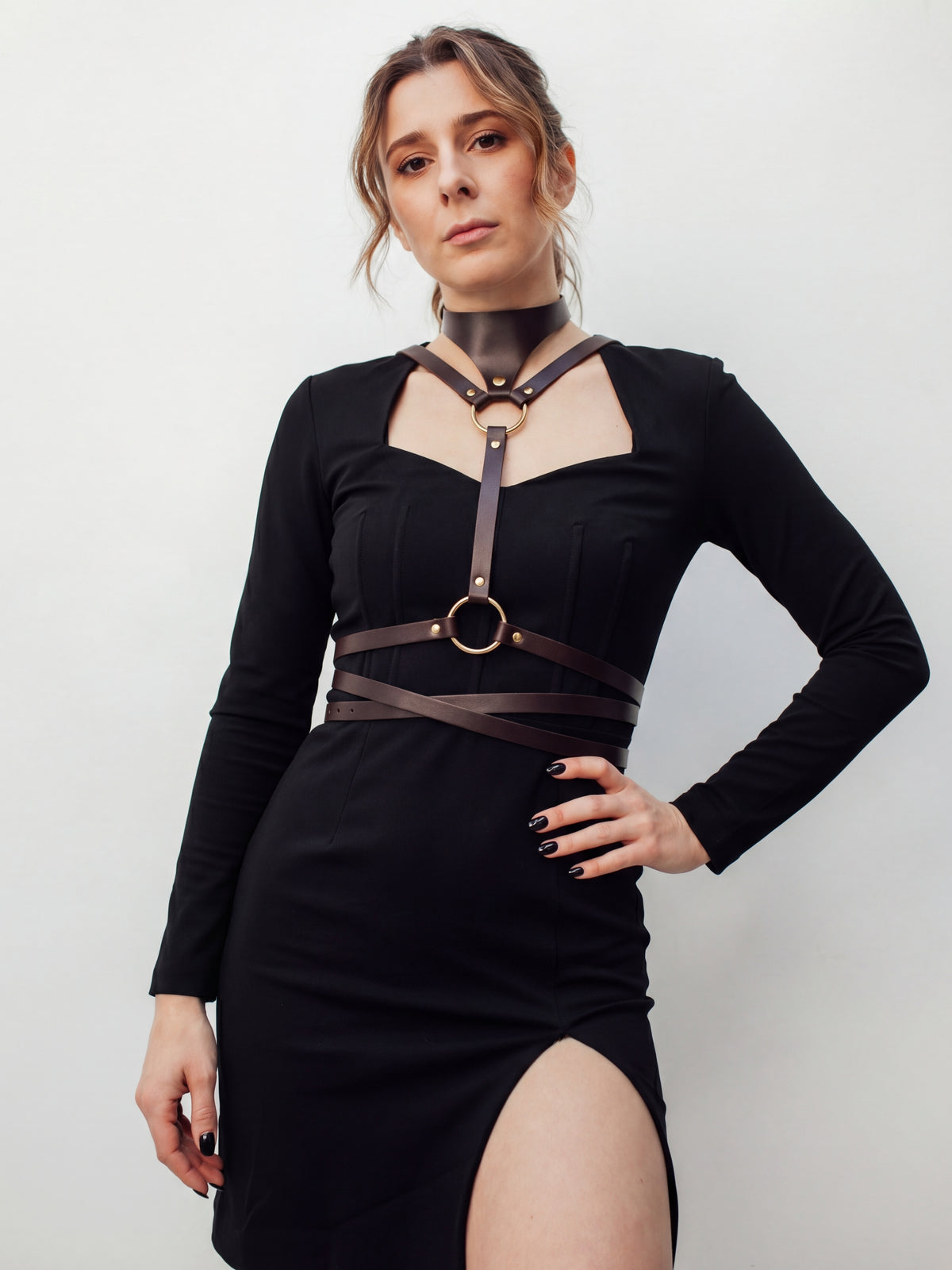 Althea Harness Brown