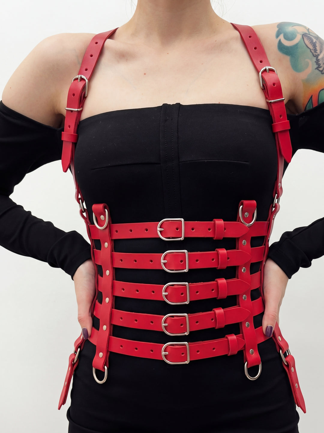 Fall in Love Harness Red