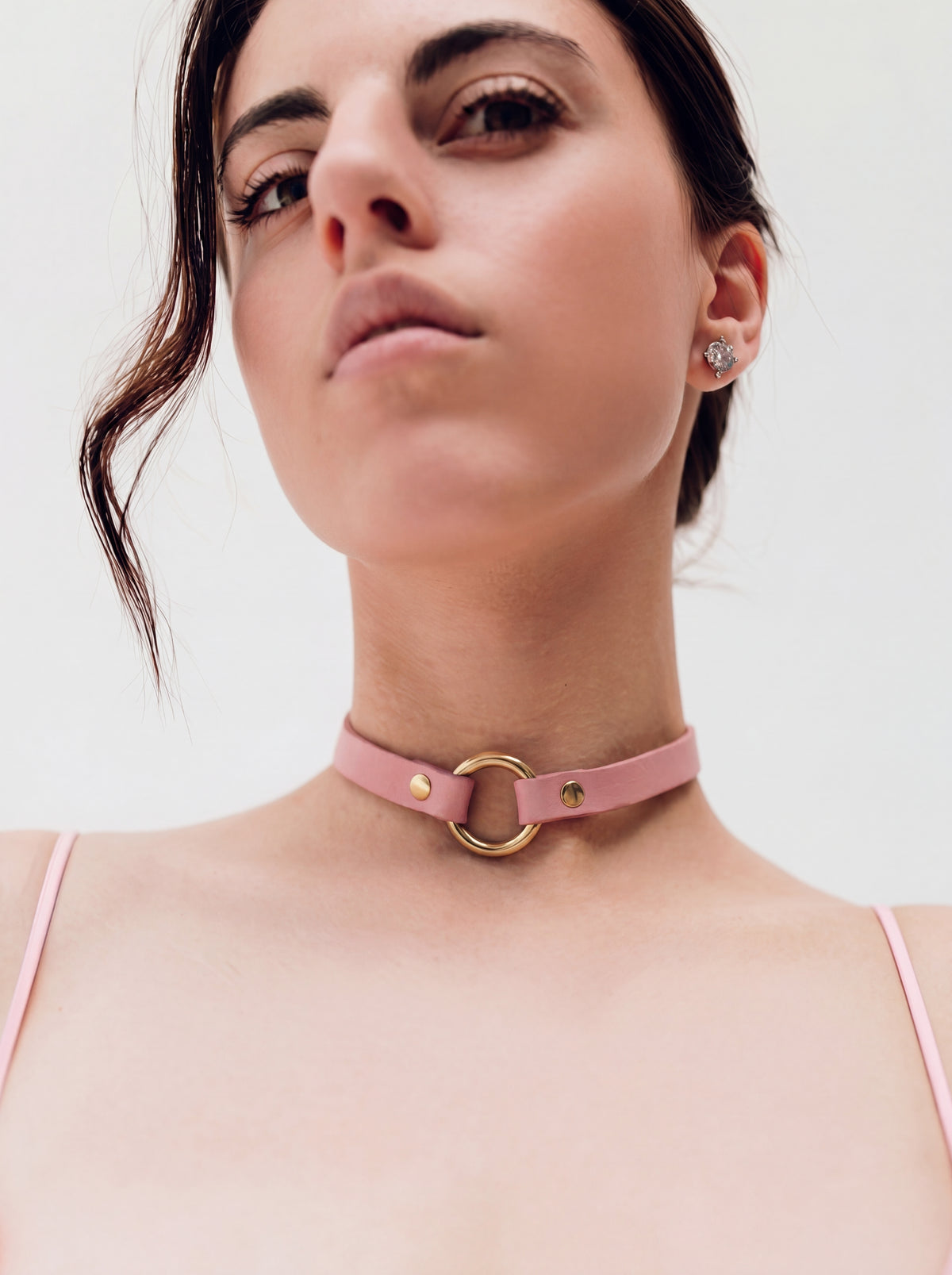 Peppermint Choker Pink