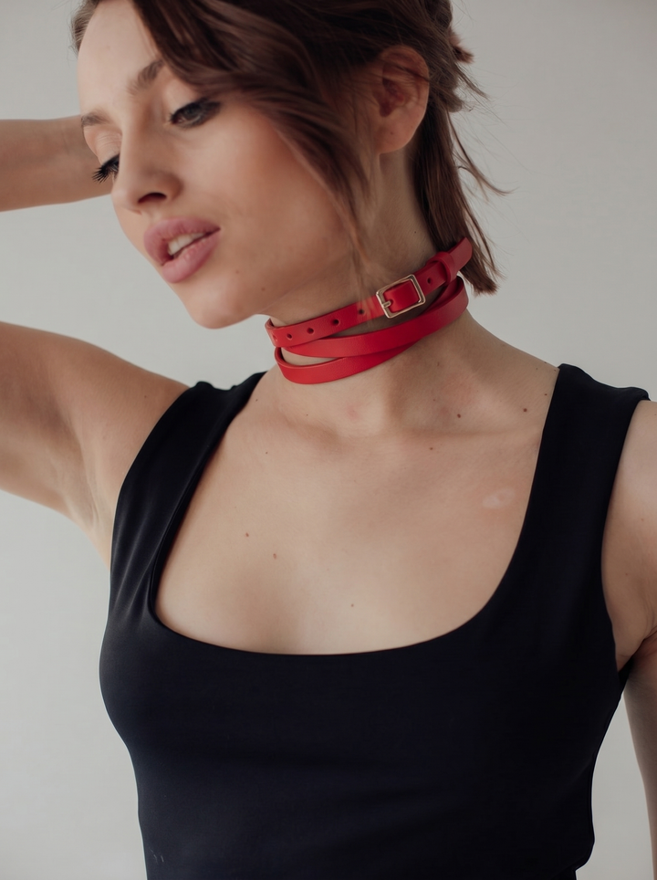 Endless Choker Red