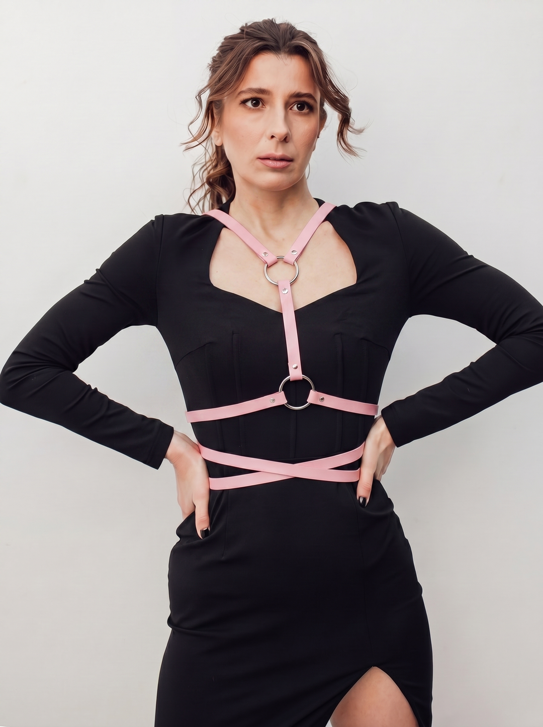 Althea Harness Pink