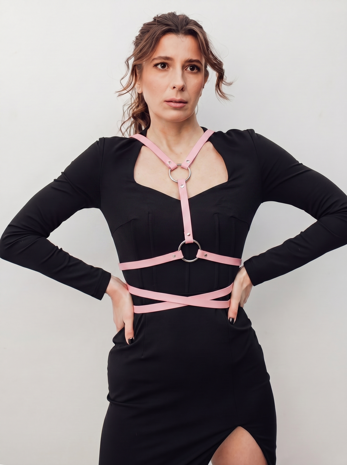 Althea Harness Pink