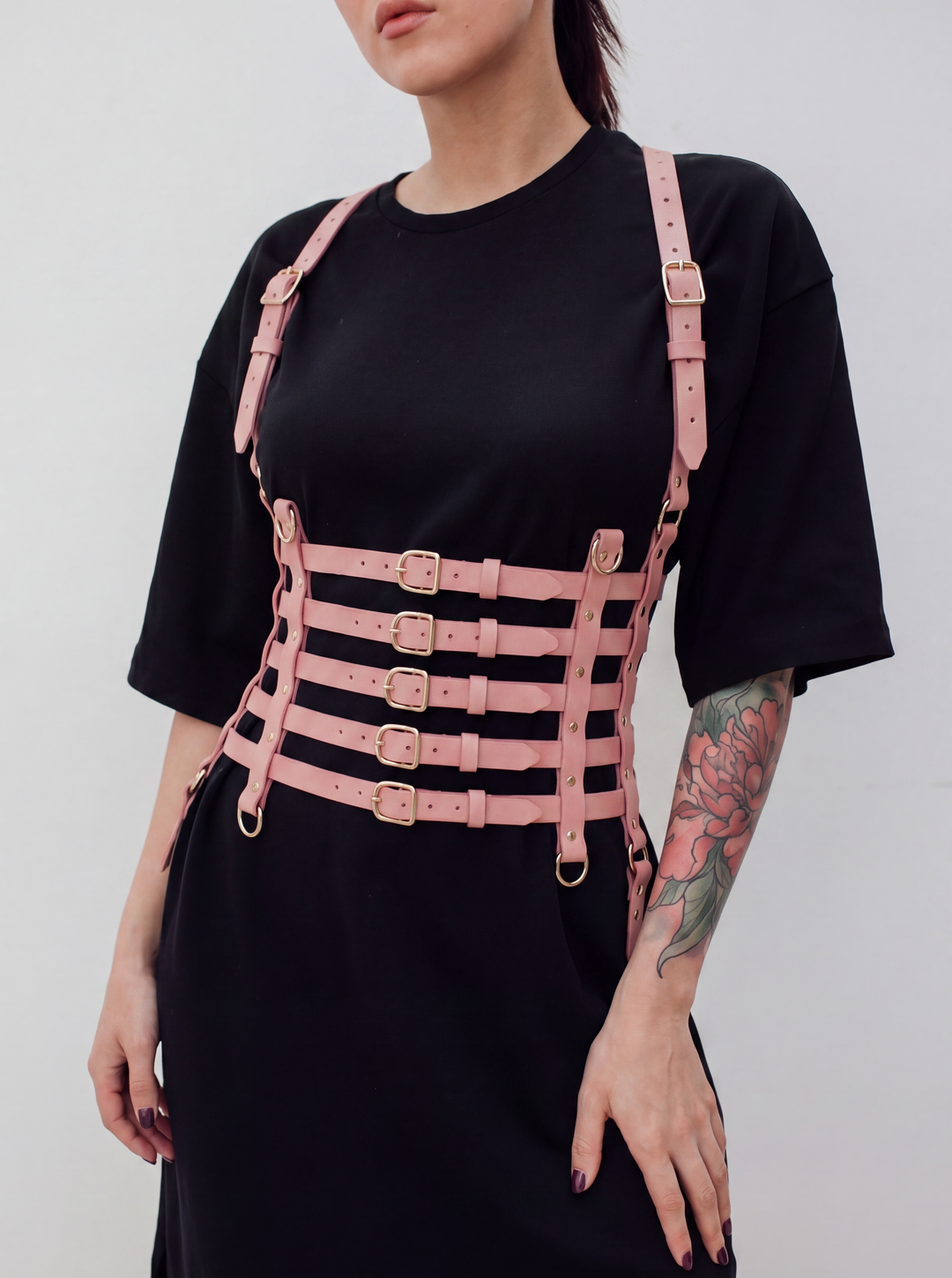 Fall in Love Harness Pink