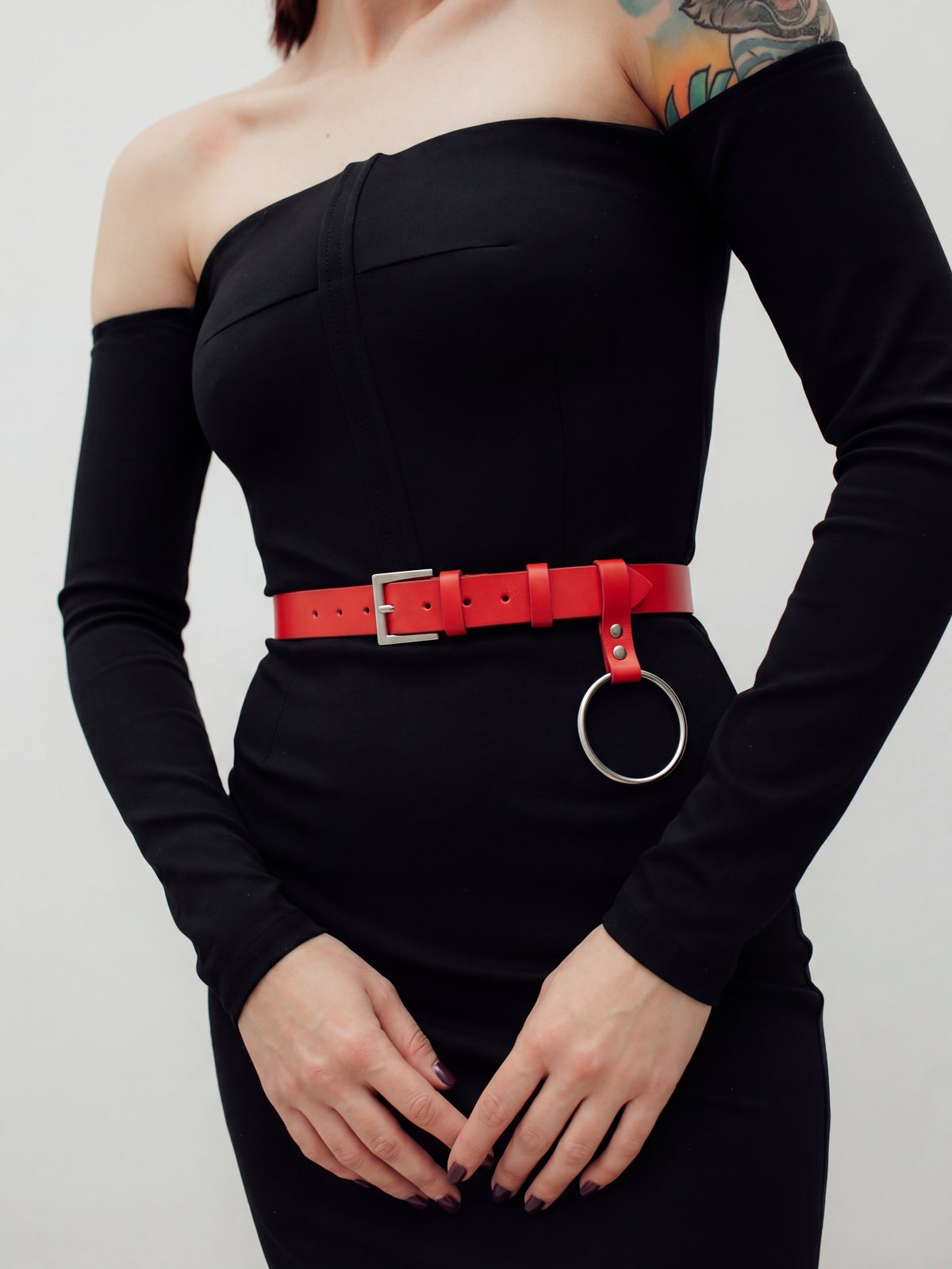 O-Ring Belt Red