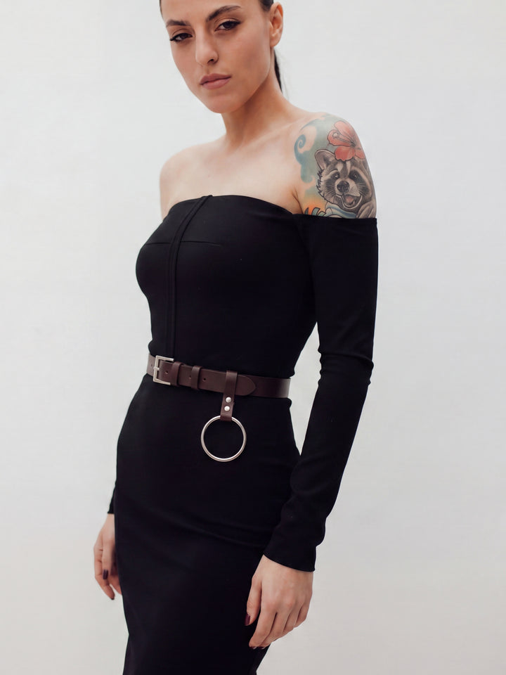 O-Ring Belt Brown