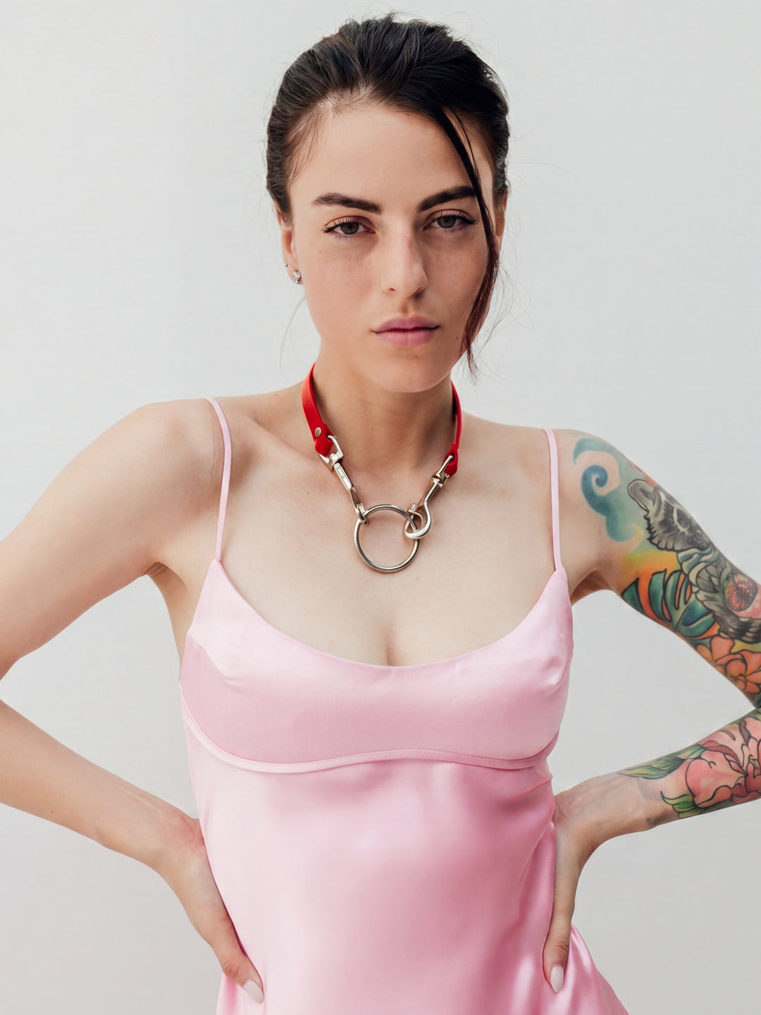 Una Choker Red