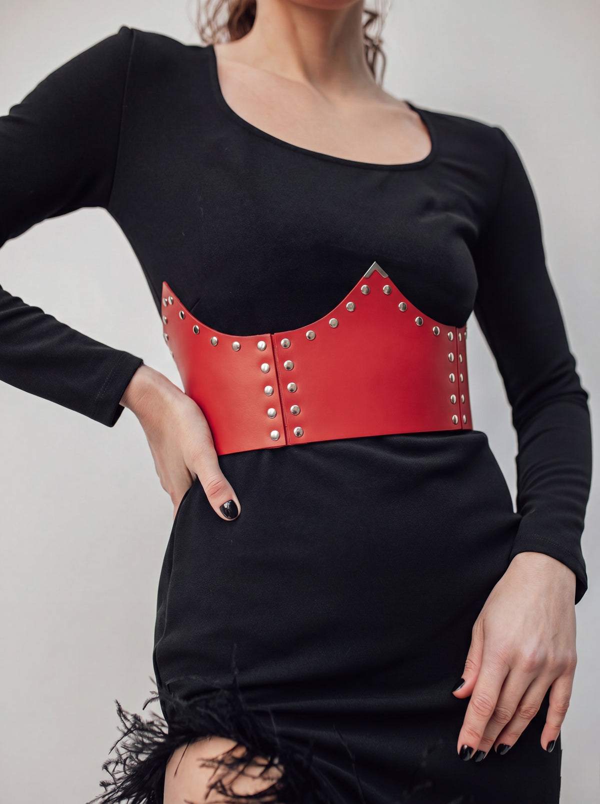 Westworld Corset Red
