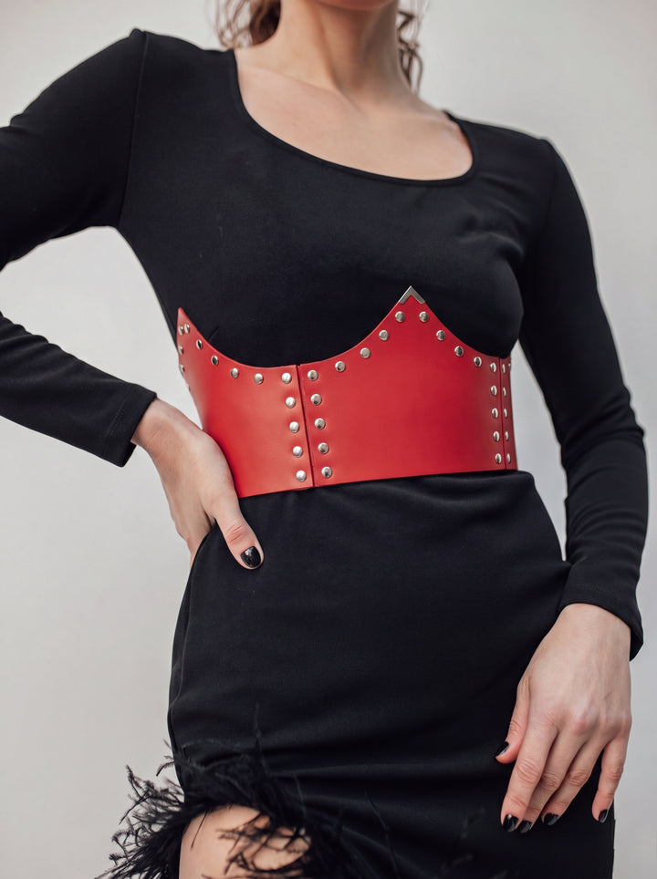 Westworld Corset Red