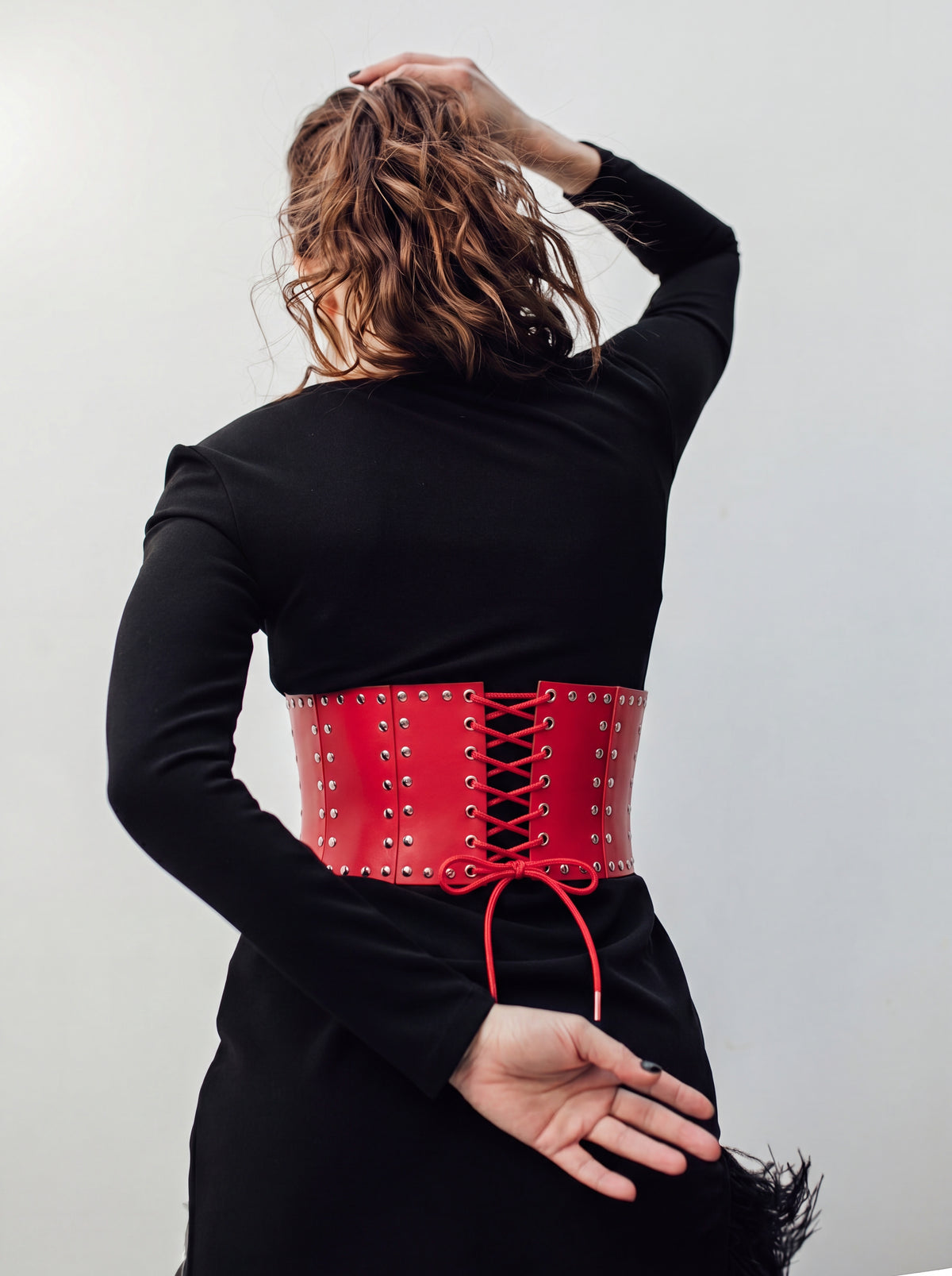 Westworld Corset Red