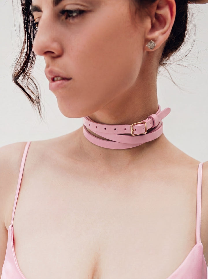Endless Choker Pink
