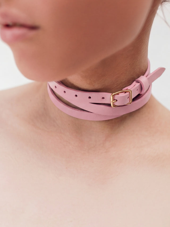 Endless Choker Pink