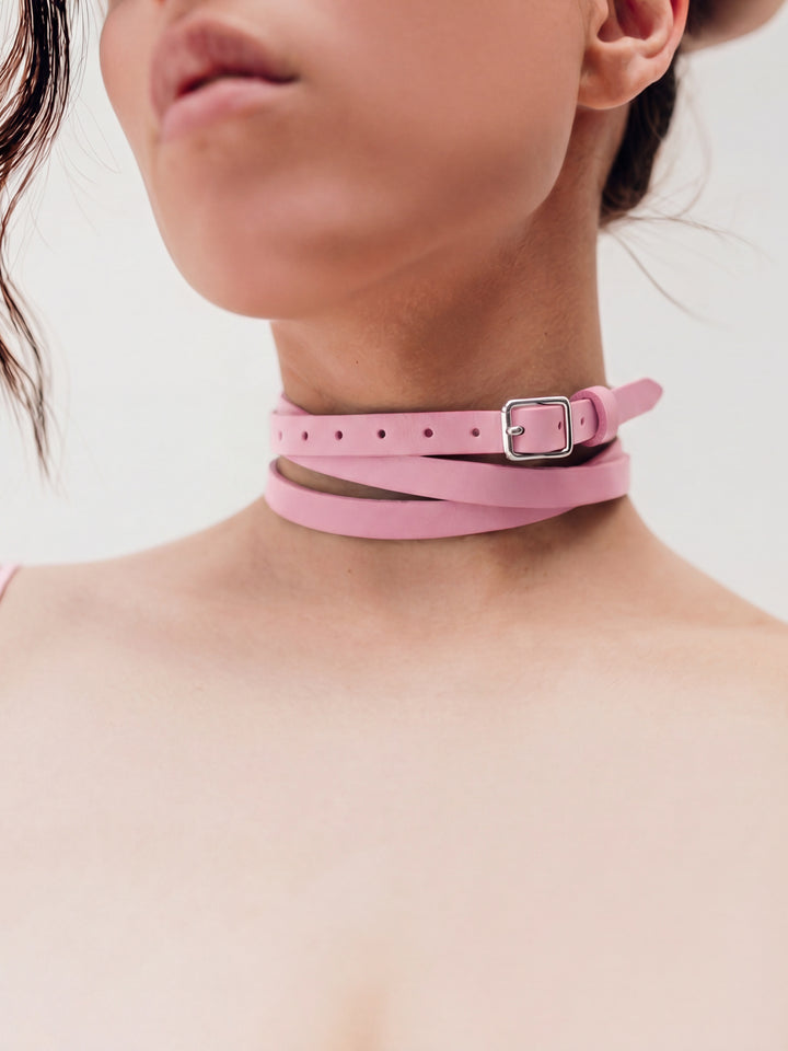 Endless Choker Pink