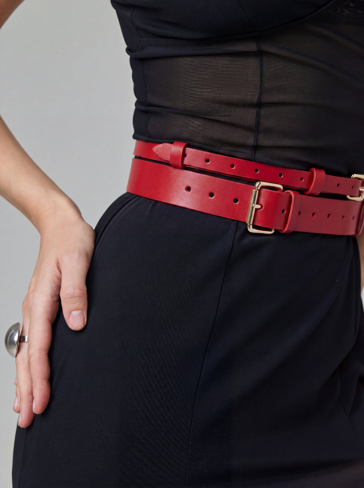 Double Belt Red