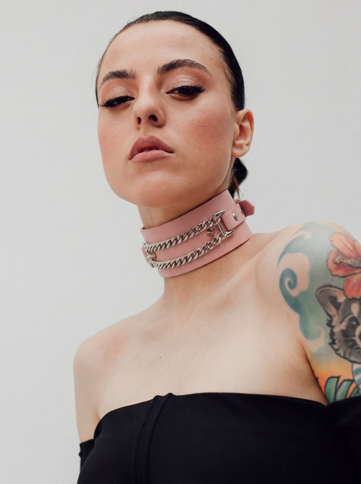 Ophelia Choker Pink