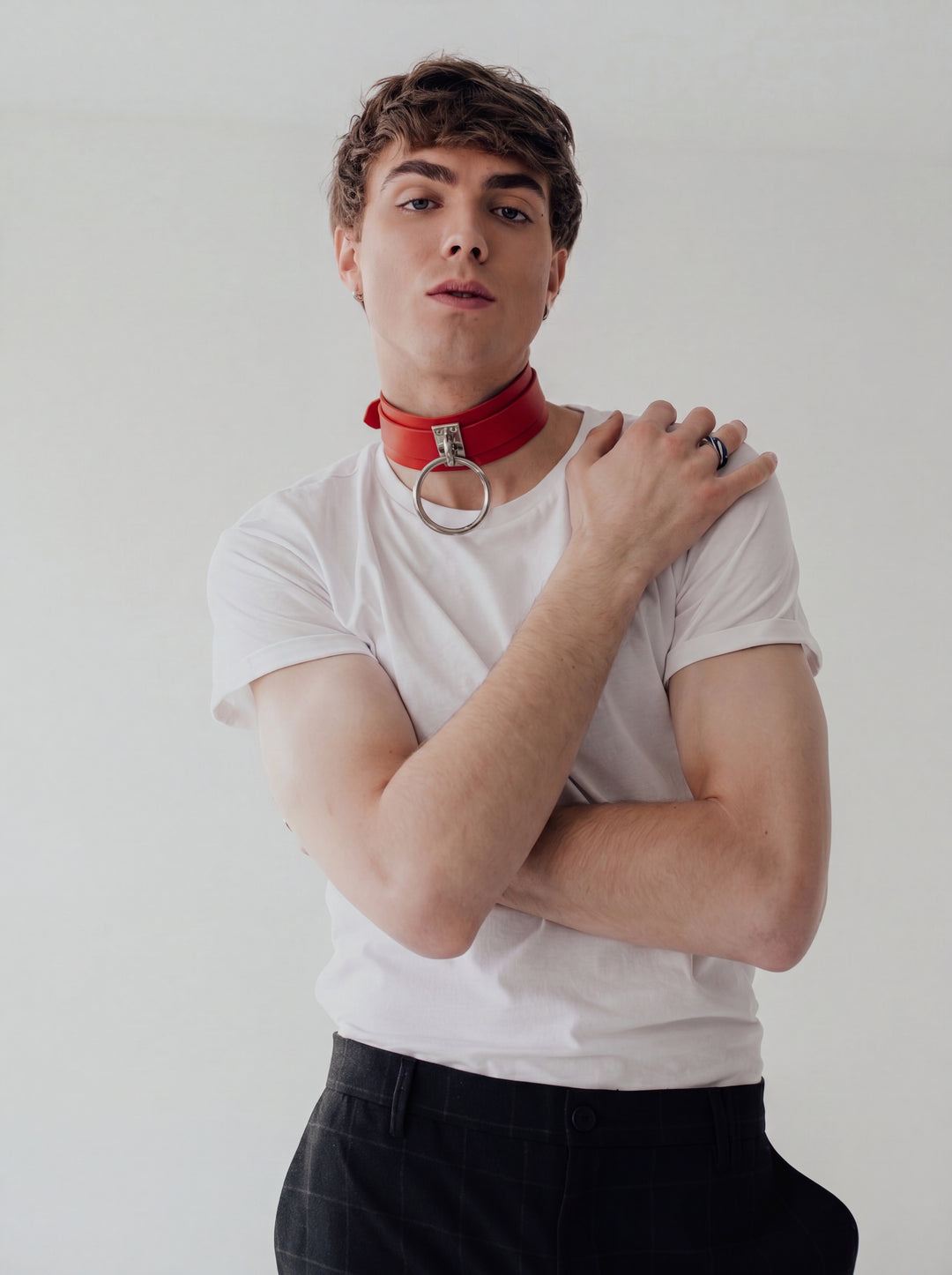 Saturn Choker Red