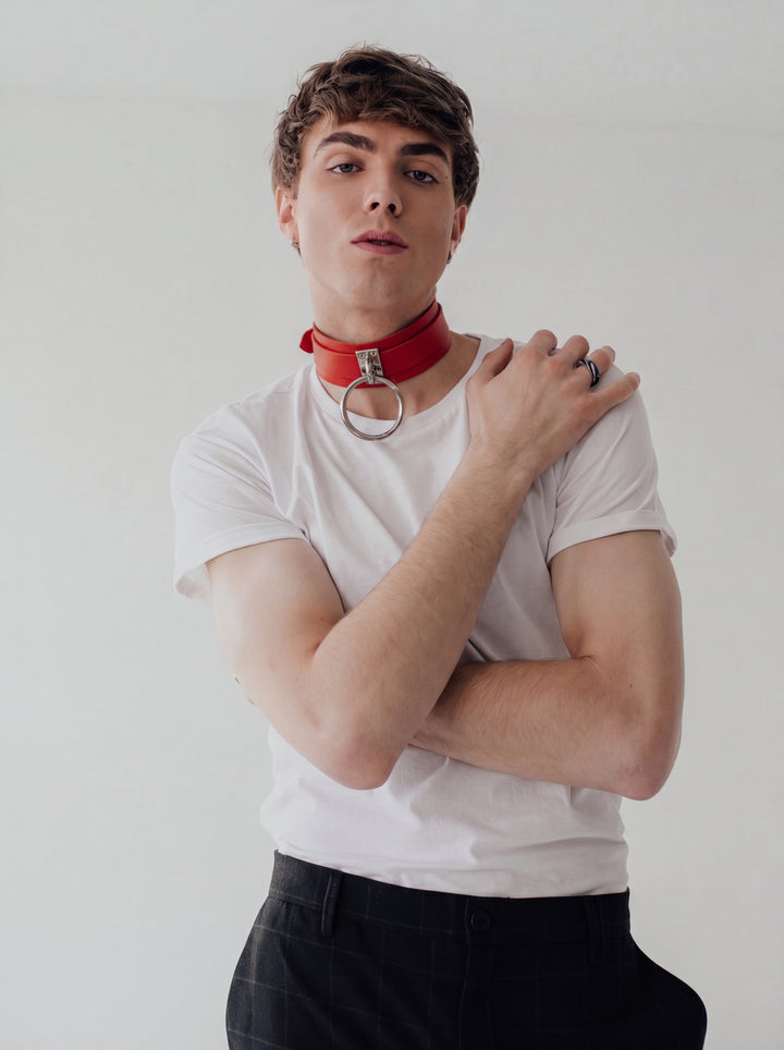 Saturn Choker Red