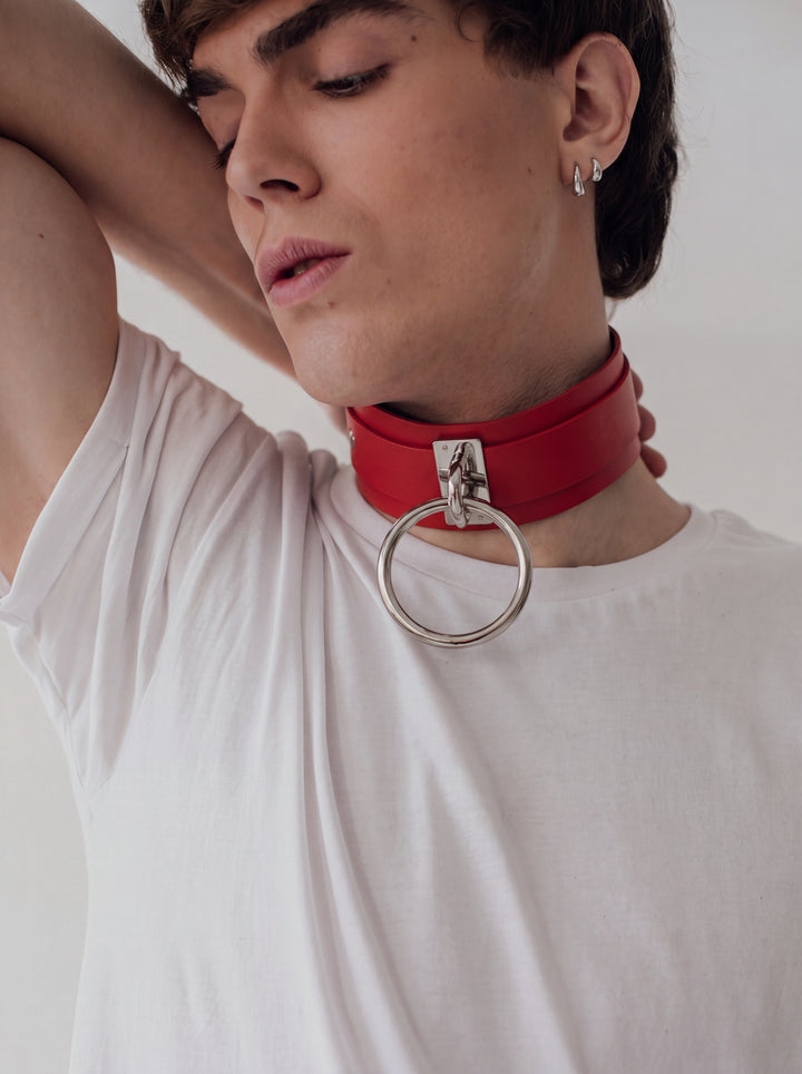 Saturn Choker Red