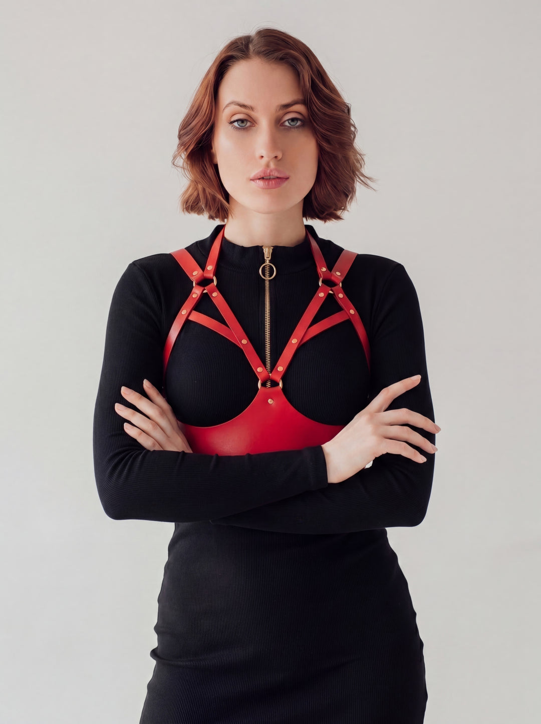 Sleek Harness Red