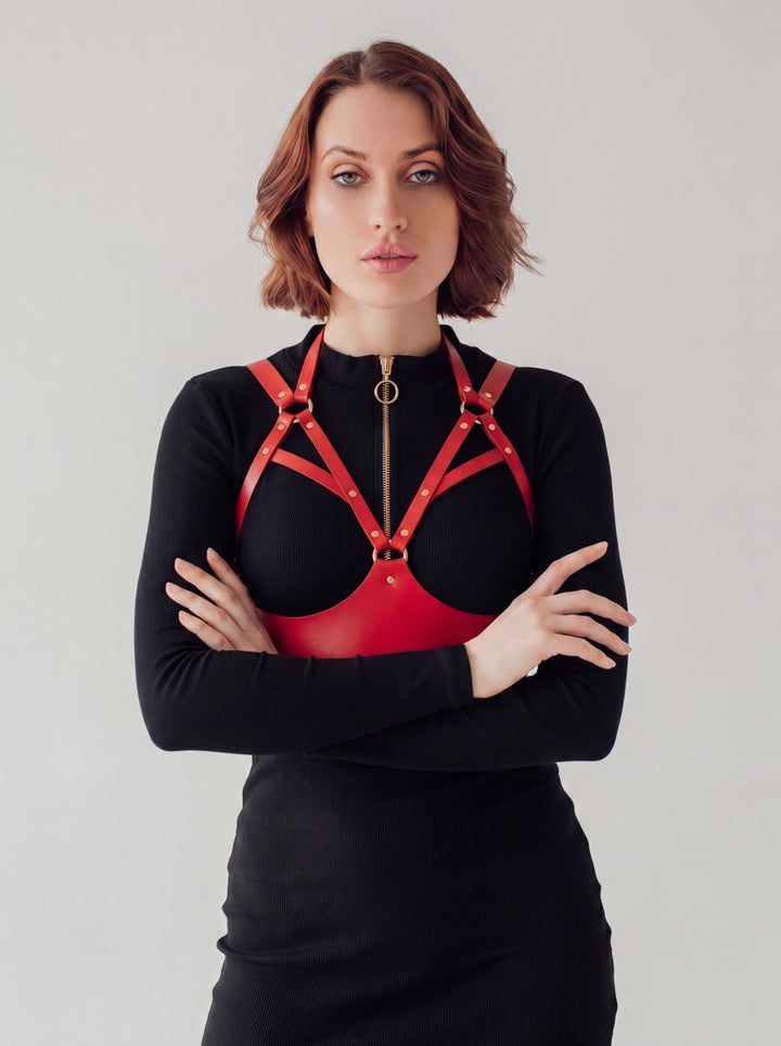 Sleek Harness Red