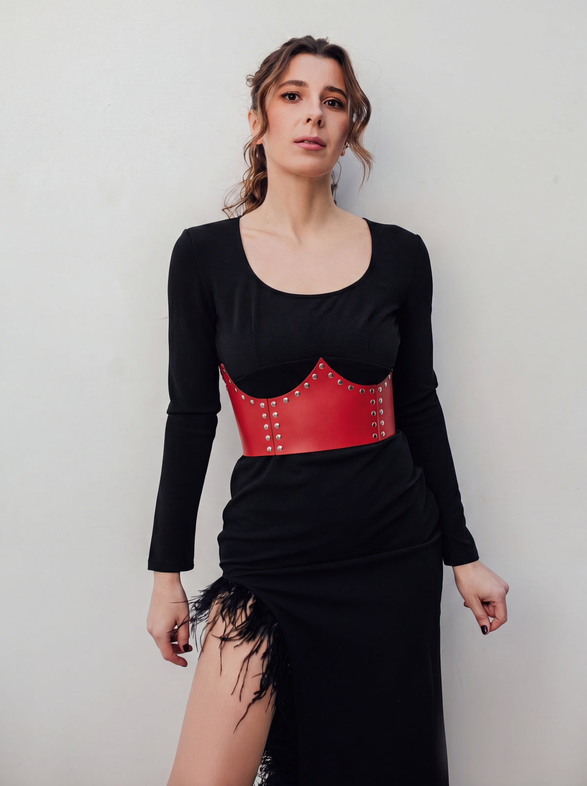 Westworld Corset Red