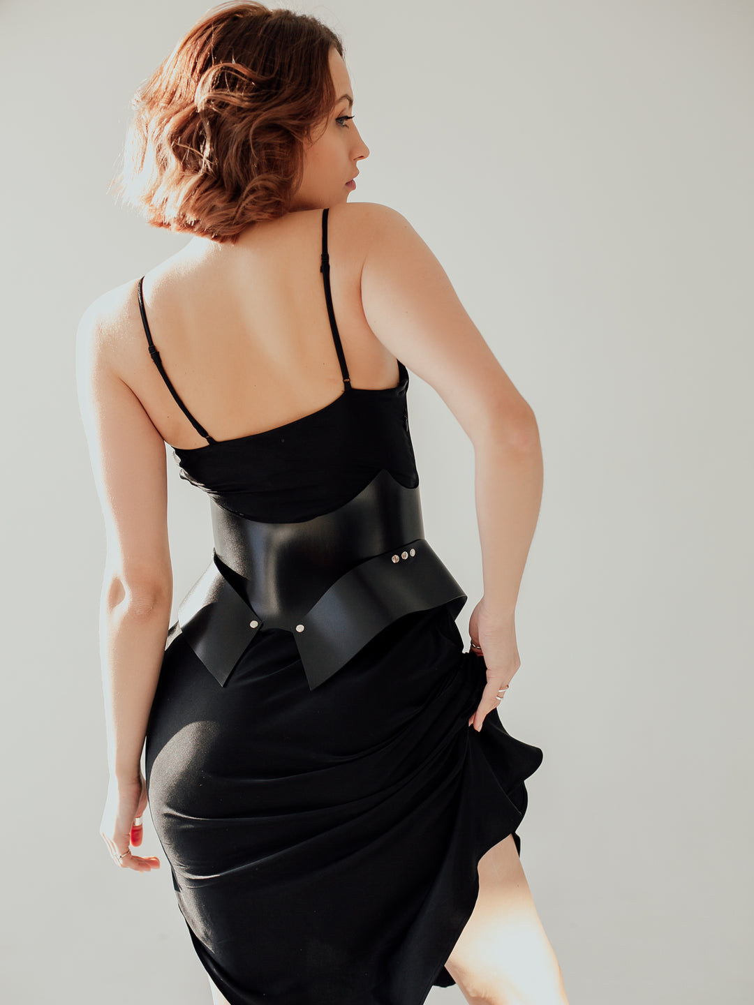 Wasp Corset Belt - buy online, Leather corset belts in Bleak&Sleek, USA