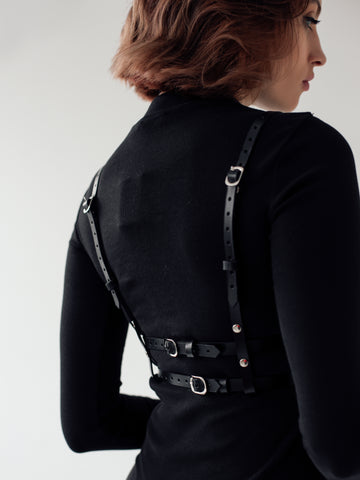 Sleek Harness - buy online, Leather body harness in Bleak&Sleek, USA