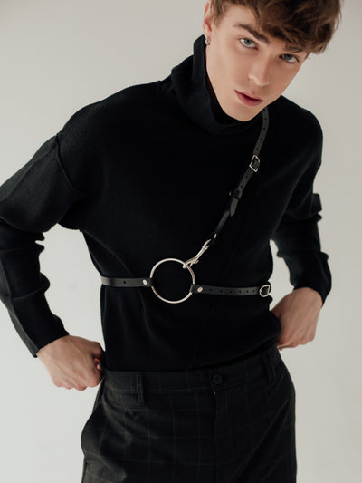leather harness men fashion｜TikTok Search